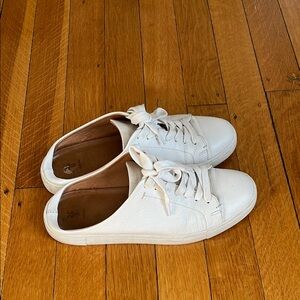 FRYE Women's Ivy Low Lace Mule Sneaker Slide On Genuine Leather